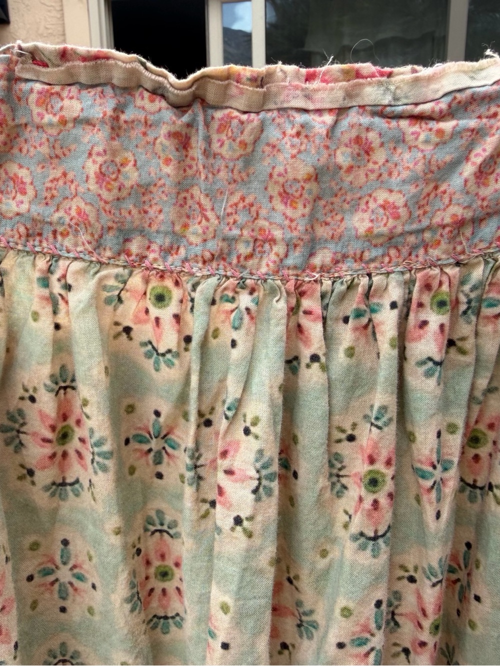 Super soft magnolia pearl cotton skirt - Picture 5 of 7
